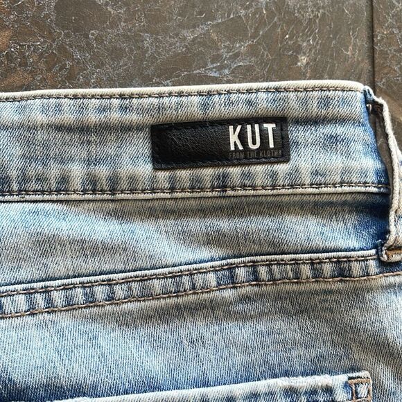 KUT from the Kloth CONNIE  High Rise Ankle Skinny Size 12 - Picture 9 of 15